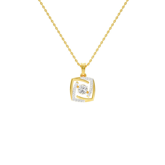 Stardust Sonata Diamond Pendant 18 KT / Yellow Gold