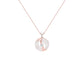 Opulent Opal Diamond Pendant 18 KT / Rose Gold