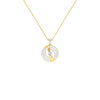 Opulent Opal Diamond Pendant 18 KT / Yellow Gold