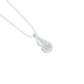 Ethereal Eclipse Diamond Pendant 18 KT / White Gold