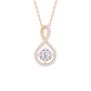 Serene Symphony Diamond Pendant