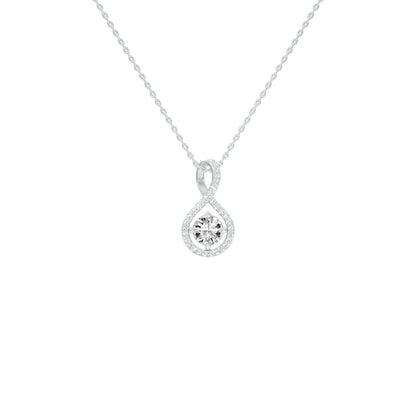 Serene Symphony Diamond Pendant 18 KT / White Gold