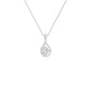 Serene Symphony Diamond Pendant 18 KT / White Gold
