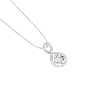 Serene Symphony Diamond Pendant 18 KT / White Gold