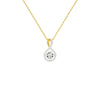 Serene Symphony Diamond Pendant 18 KT / Yellow Gold