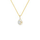 Serene Symphony Diamond Pendant 18 KT / Yellow Gold