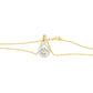 Serene Symphony Diamond Pendant 18 KT / Yellow Gold