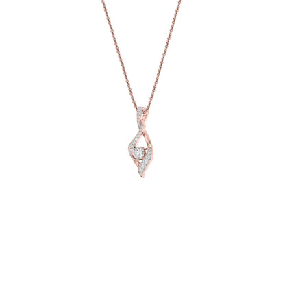 Moonlight Sonata Diamond Pendant 18 KT / Rose Gold