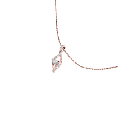 Moonlight Sonata Diamond Pendant 18 KT / Rose Gold