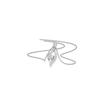 Moonlight Sonata Diamond Pendant 18 KT / White Gold