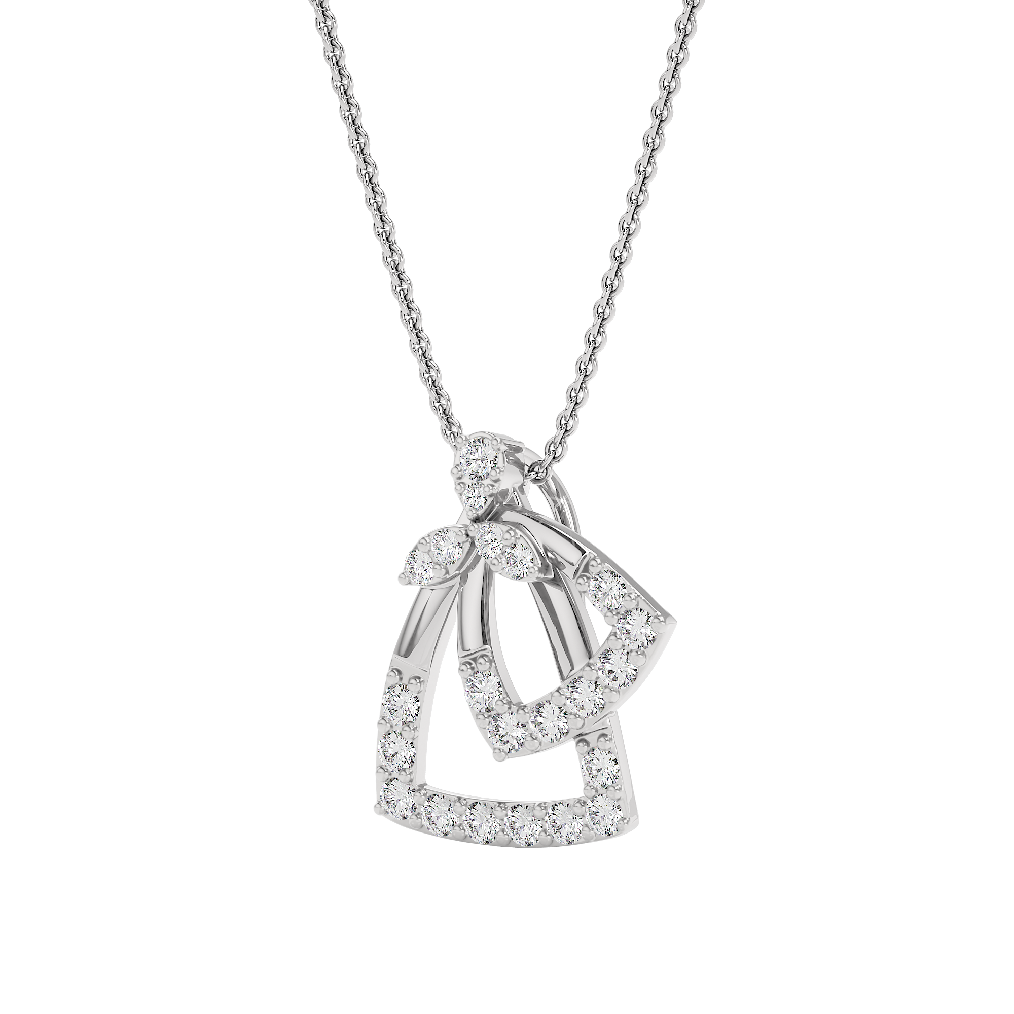 Moonlit Meadow Diamond Pendant