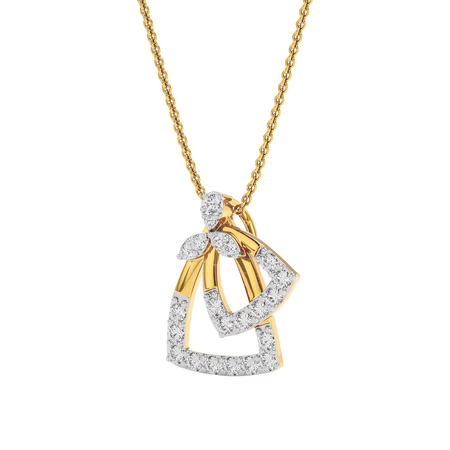 Moonlit Meadow Diamond Pendant