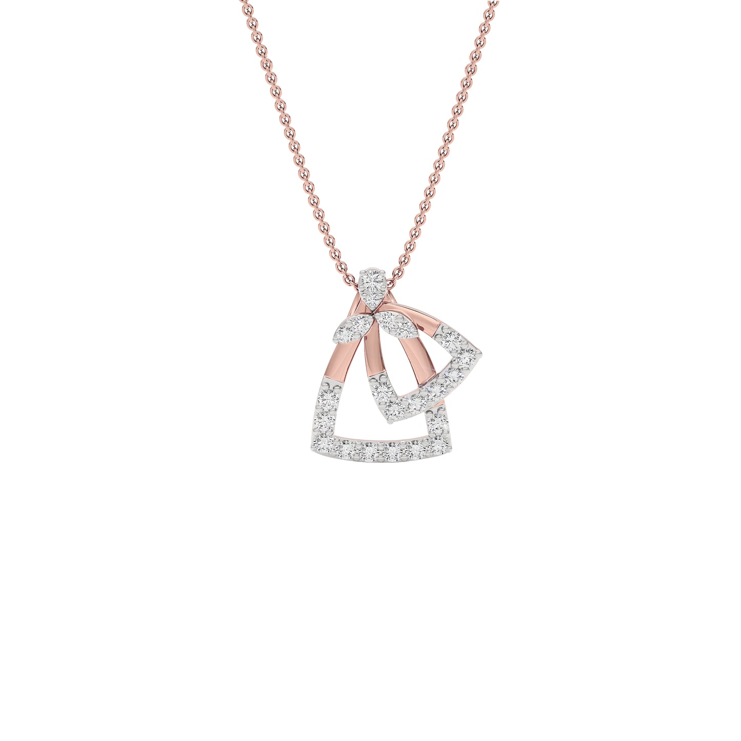Moonlit Meadow Diamond Pendant 18 KT / Rose Gold