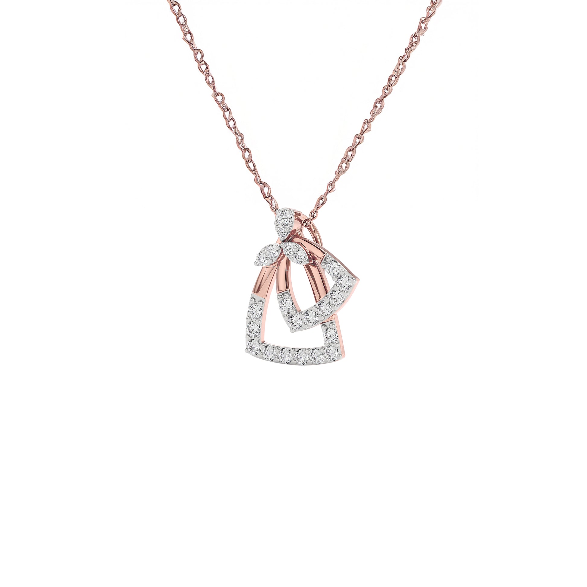 Moonlit Meadow Diamond Pendant 18 KT / Rose Gold