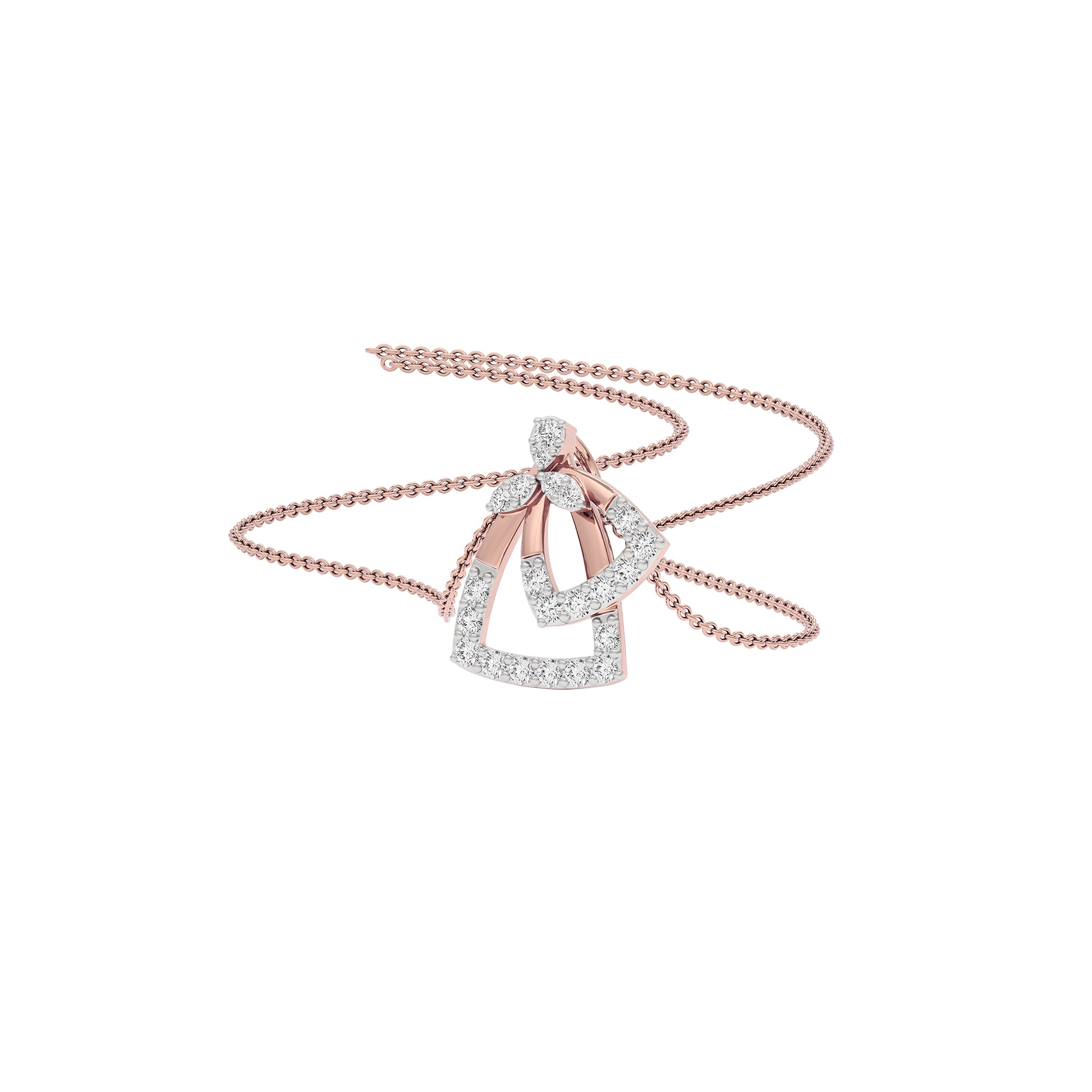 Moonlit Meadow Diamond Pendant 18 KT / Rose Gold