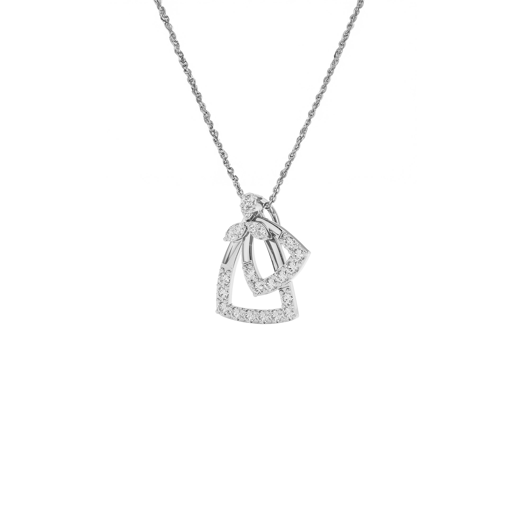 Moonlit Meadow Diamond Pendant 18 KT / White Gold