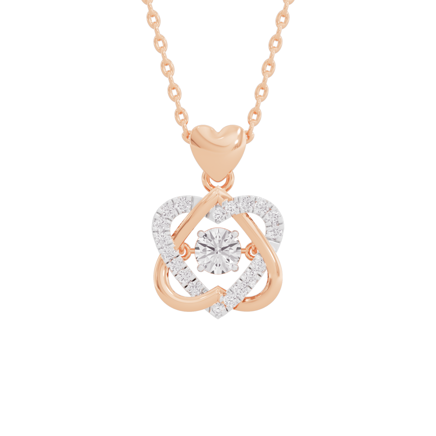 Timeless Harmony Diamond Pendant