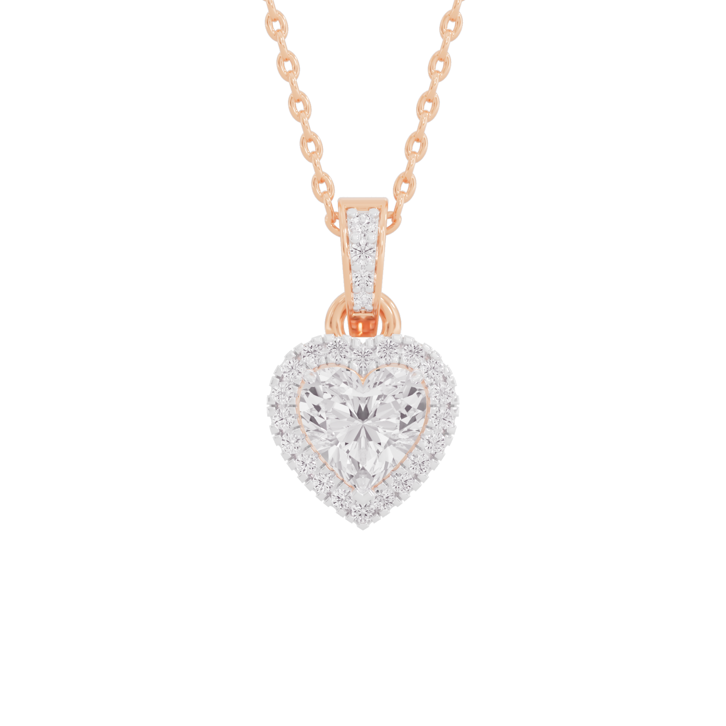 Enraptured Radiance Diamond Pendant