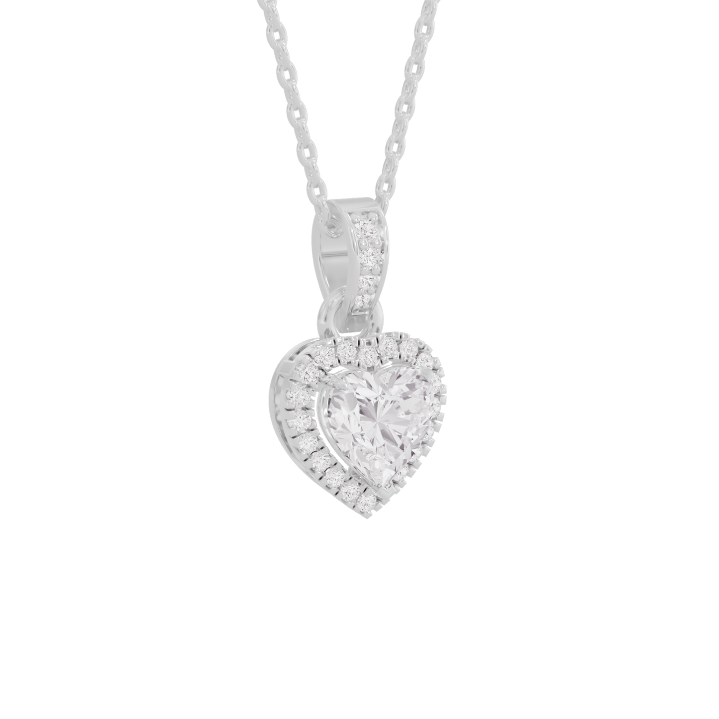 Enraptured Radiance Diamond Pendant