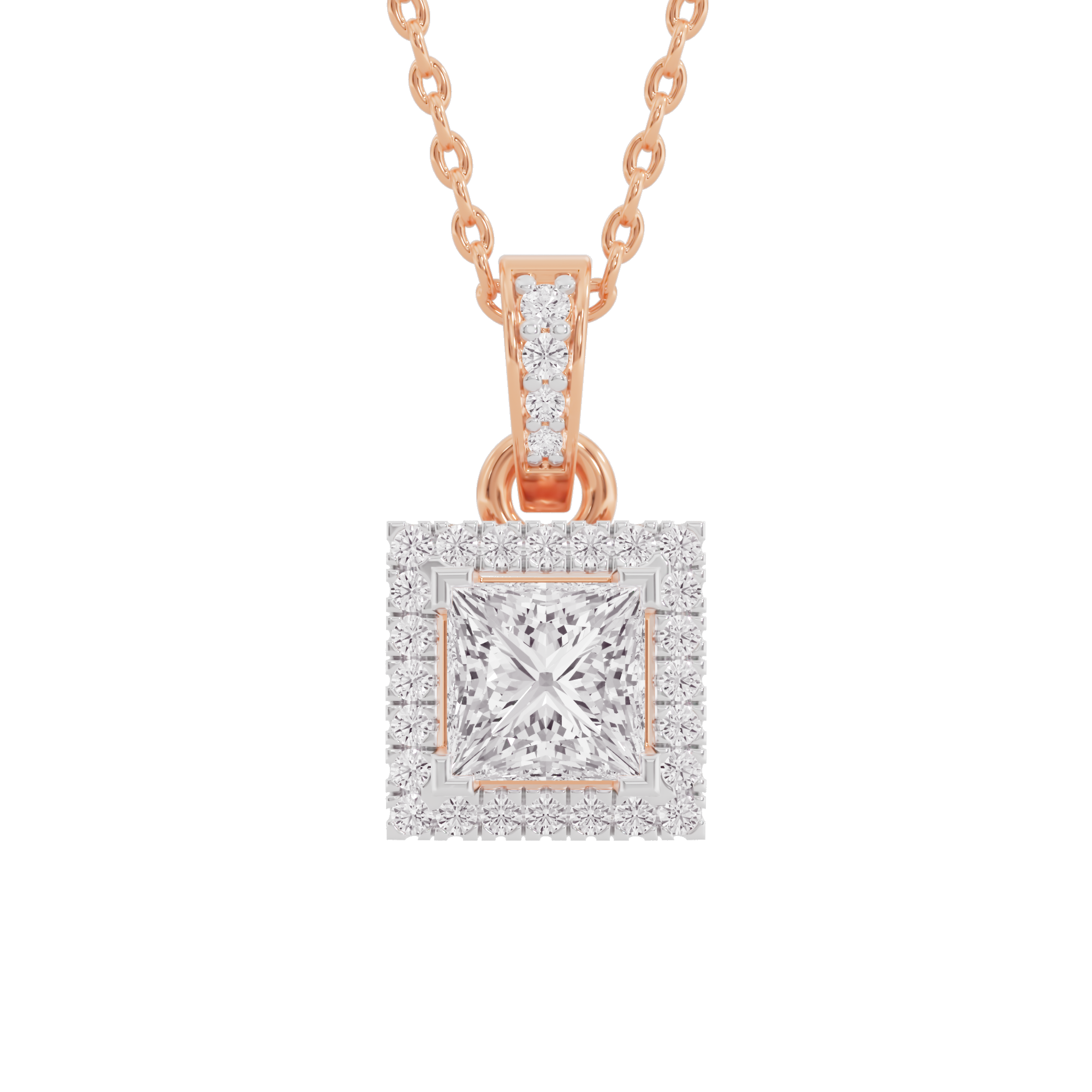 Enigmatic Essence Diamond Pendant