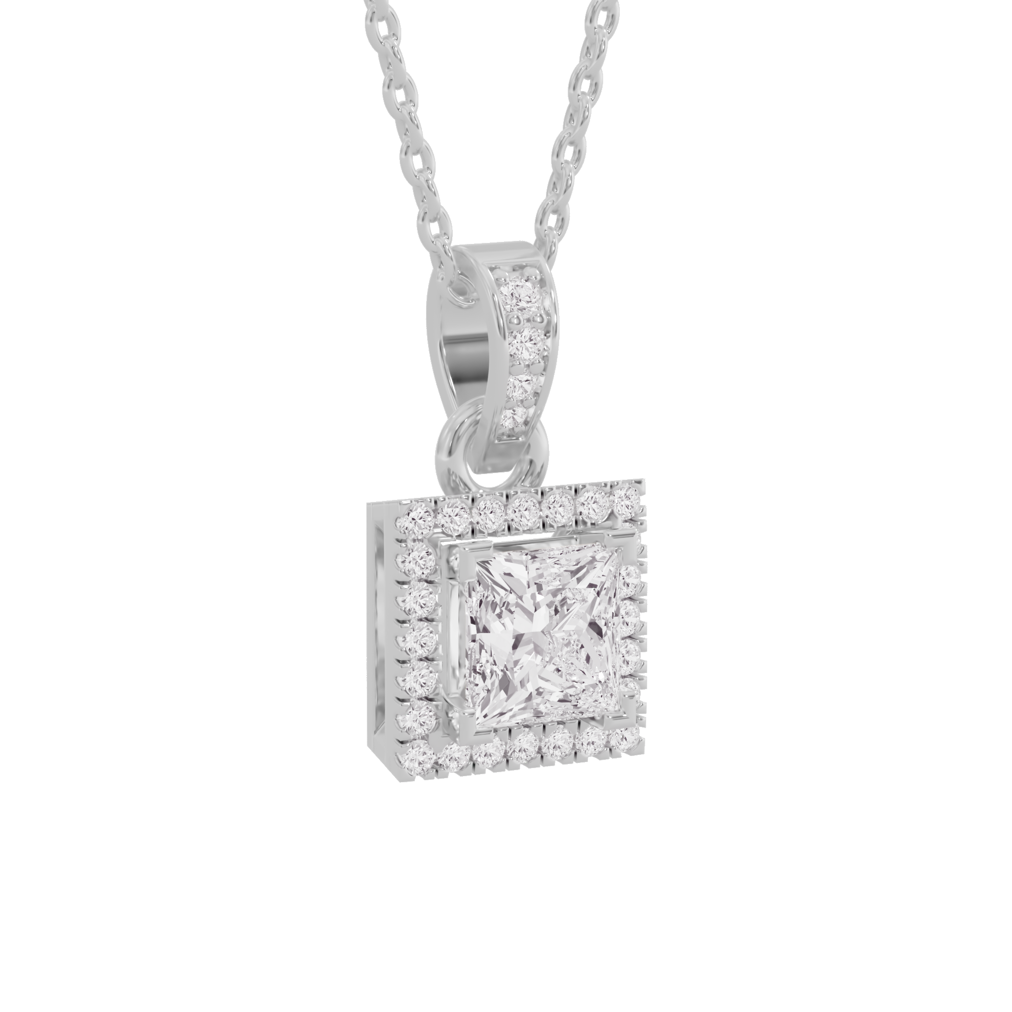 Enigmatic Essence Diamond Pendant