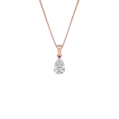 Dazzling Mirage Diamond Pendant 18 KT / Rose Gold
