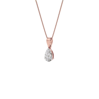 Dazzling Mirage Diamond Pendant 18 KT / Rose Gold