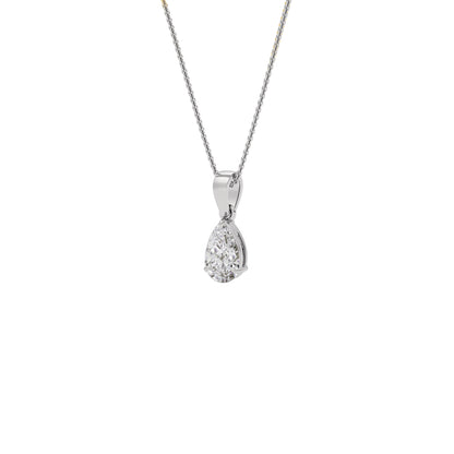 Dazzling Mirage Diamond Pendant 18 KT / White Gold