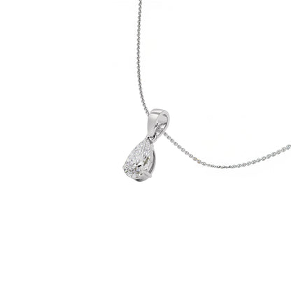 Dazzling Mirage Diamond Pendant 18 KT / White Gold
