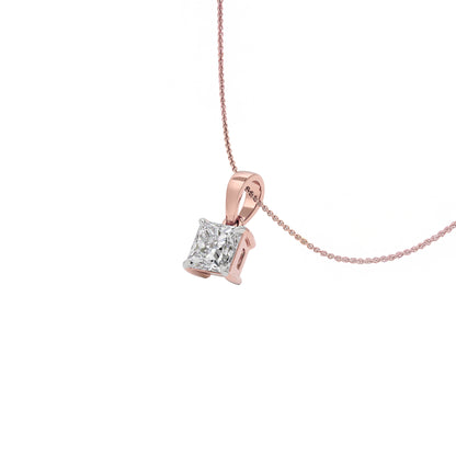 Pure Radiance Diamond Pendant 18 KT / Rose Gold