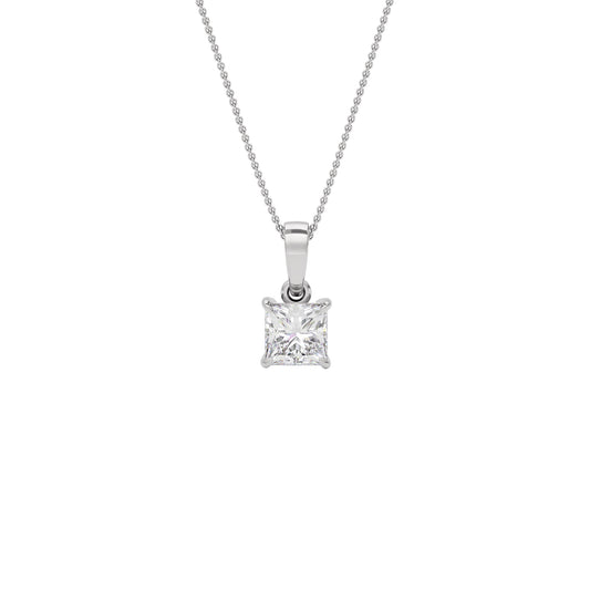Pure Radiance Diamond Pendant 18 KT / White Gold