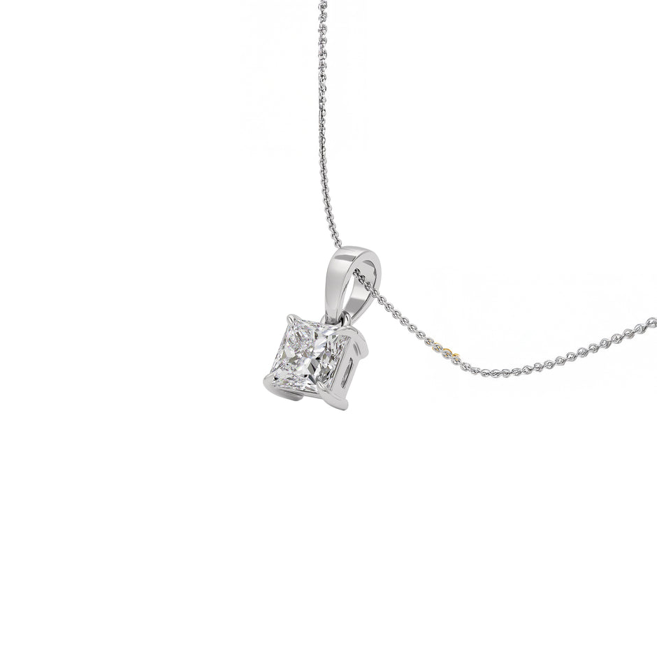 Pure Radiance Diamond Pendant 18 KT / White Gold