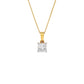 Pure Radiance Diamond Pendant 18 KT / Yellow Gold