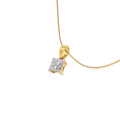 Pure Radiance Diamond Pendant 18 KT / Yellow Gold