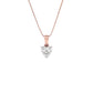 Sapphire Delight Diamond Pendant 18 KT / Rose Gold