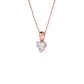 Sapphire Delight Diamond Pendant 18 KT / Rose Gold
