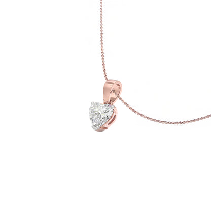 Sapphire Delight Diamond Pendant 18 KT / Rose Gold