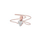 Sapphire Delight Diamond Pendant 18 KT / Rose Gold