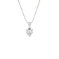 Sapphire Delight Diamond Pendant 18 KT / White Gold