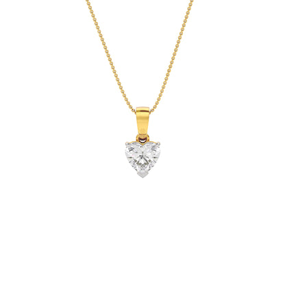 Sapphire Delight Diamond Pendant 18 KT / Yellow Gold