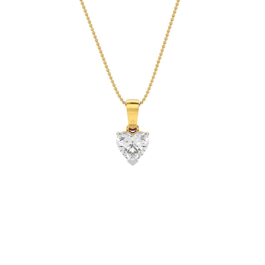 Sapphire Delight Diamond Pendant 18 KT / Yellow Gold