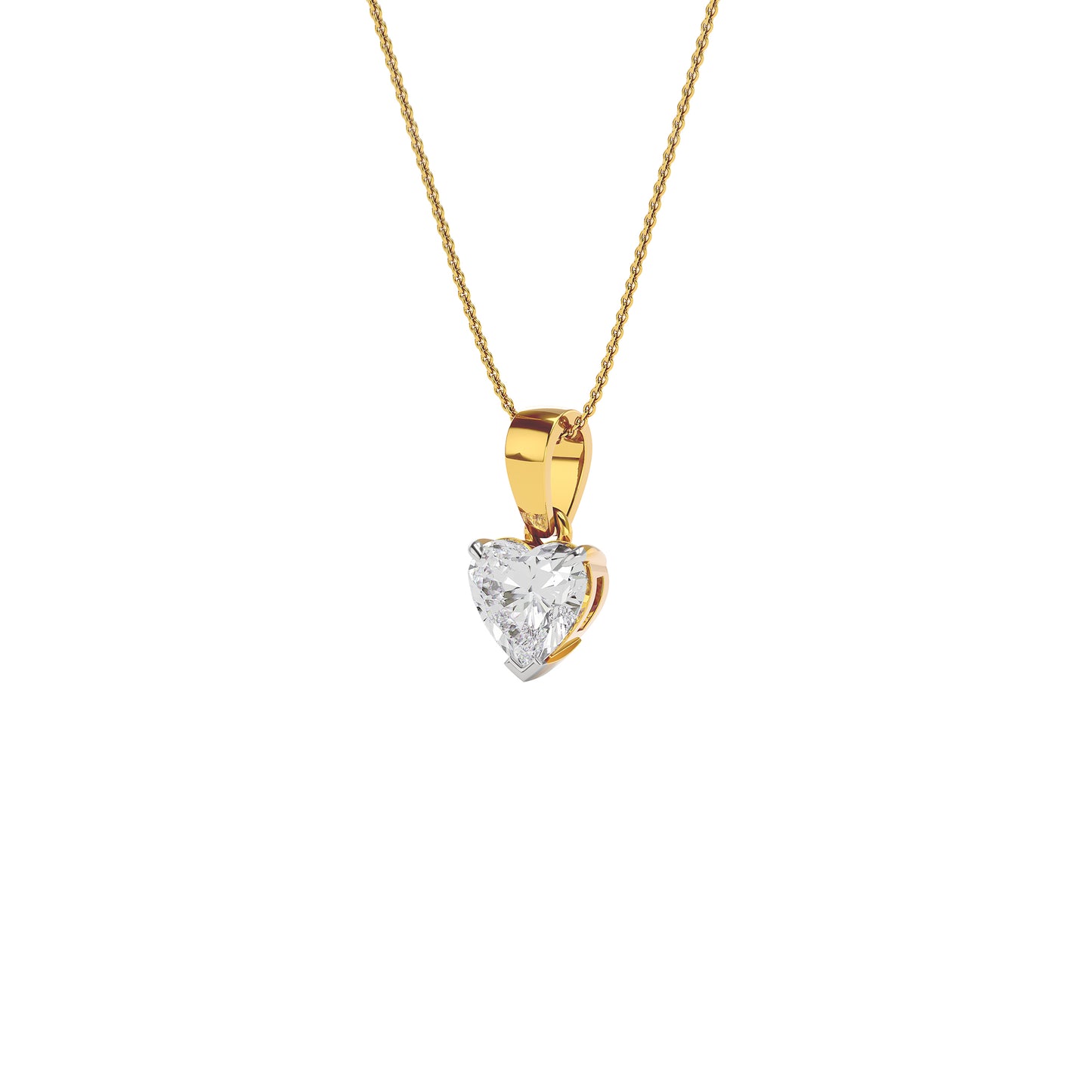 Sapphire Delight Diamond Pendant 18 KT / Yellow Gold