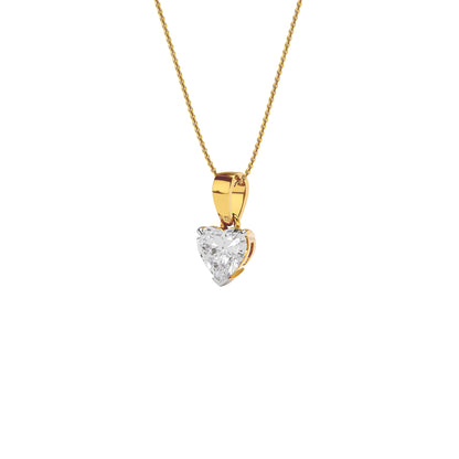 Sapphire Delight Diamond Pendant 18 KT / Yellow Gold