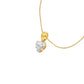 Sapphire Delight Diamond Pendant 18 KT / Yellow Gold