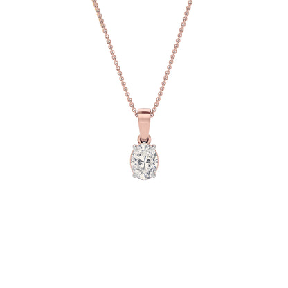 Elysian Glow Diamond Pendant 18 KT / Rose Gold