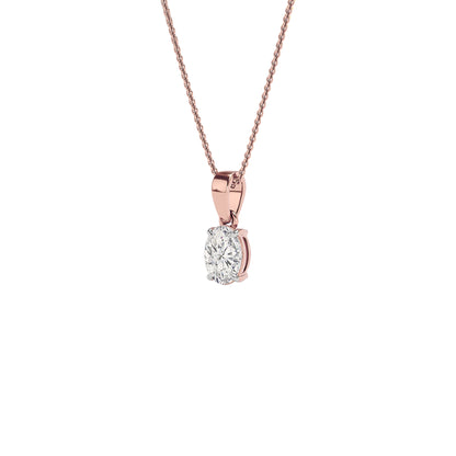 Elysian Glow Diamond Pendant 18 KT / Rose Gold