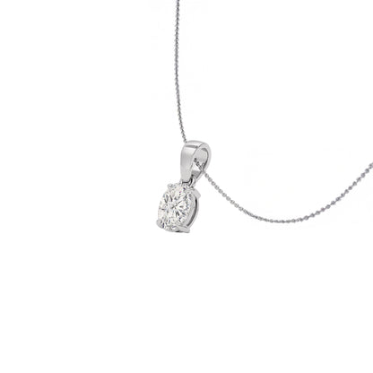 Elysian Glow Diamond Pendant 18 KT / White Gold