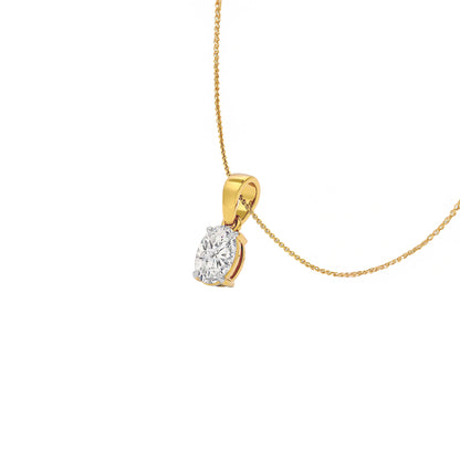 Elysian Glow Diamond Pendant 18 KT / Yellow Gold
