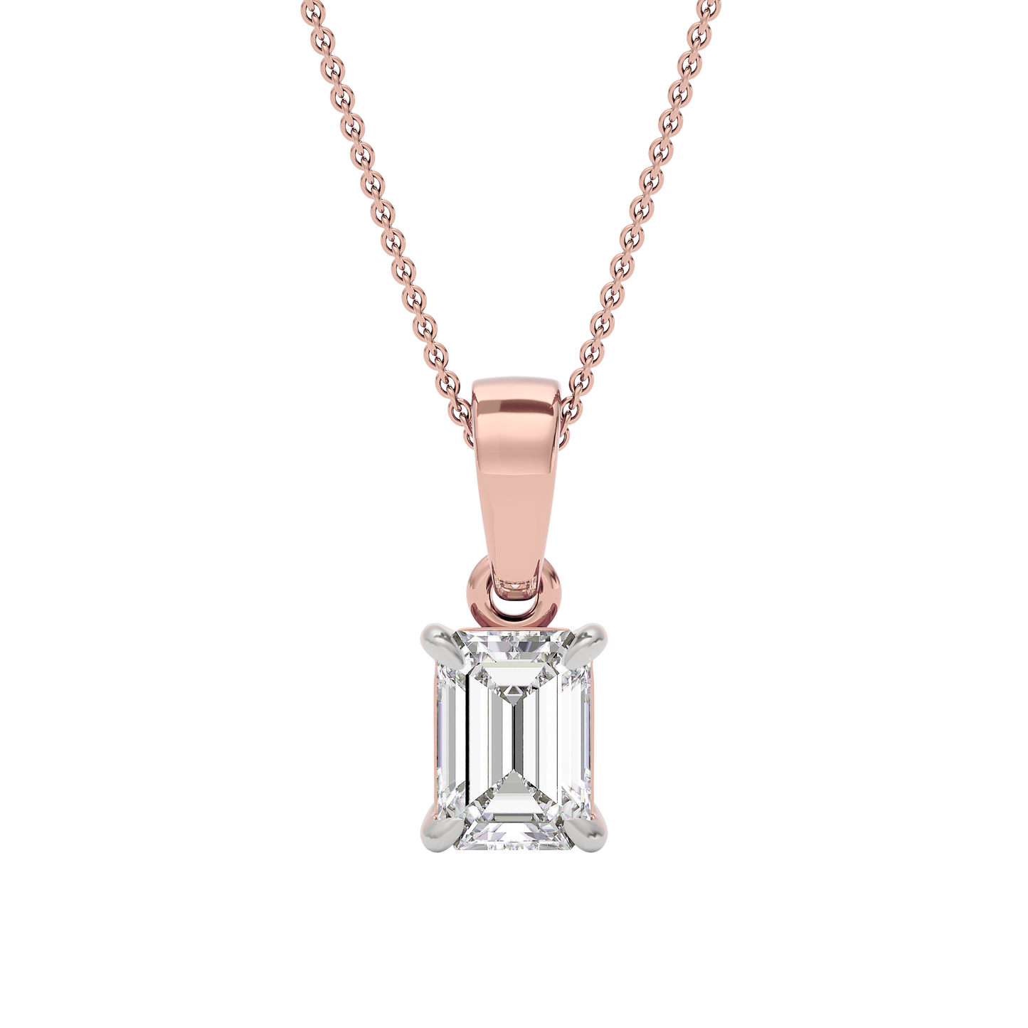 Vivid Charm Diamond Pendant