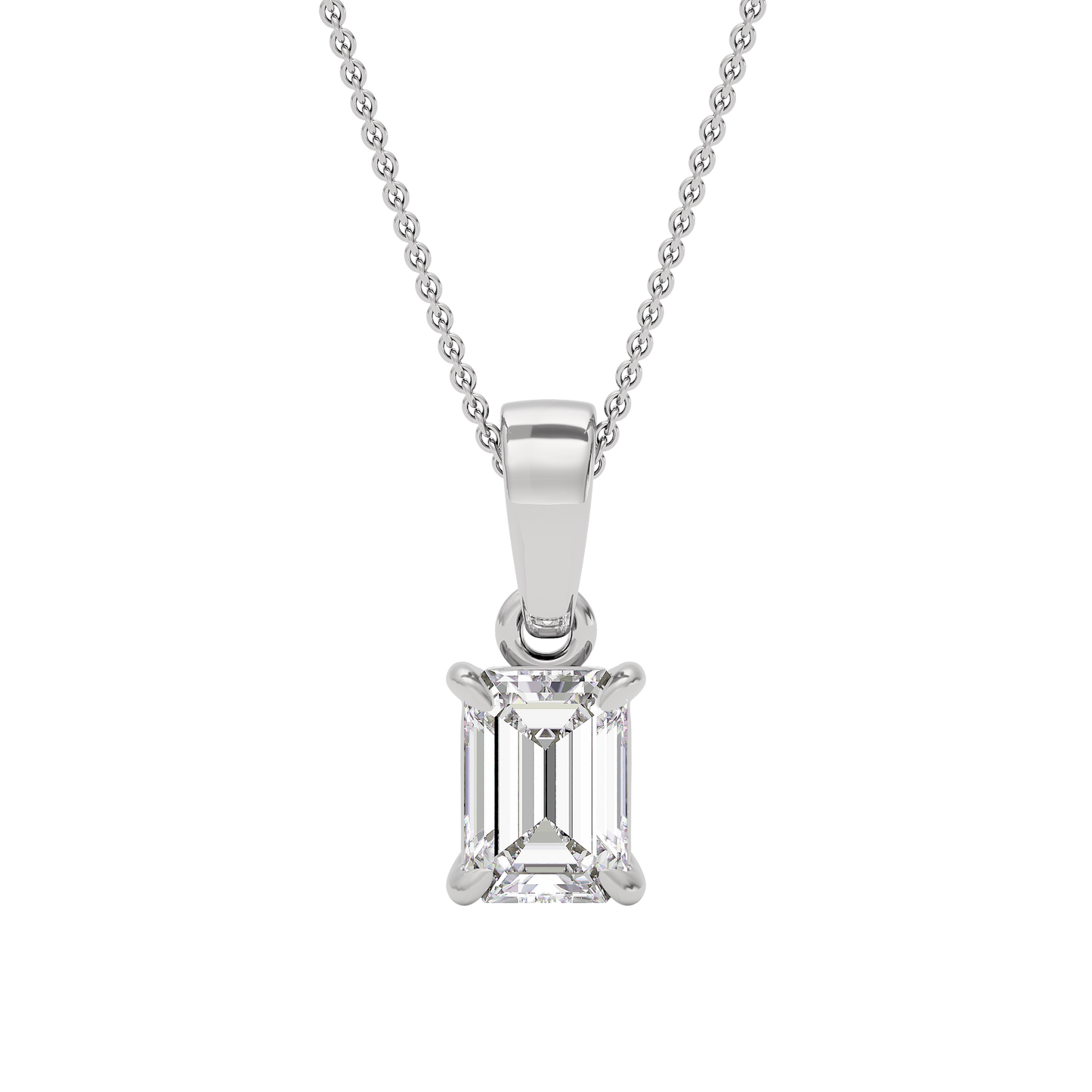 Vivid Charm Diamond Pendant